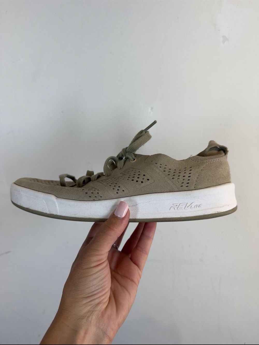 New Balance WRT300DC Suede Lace-Up Sneaker, Size 10